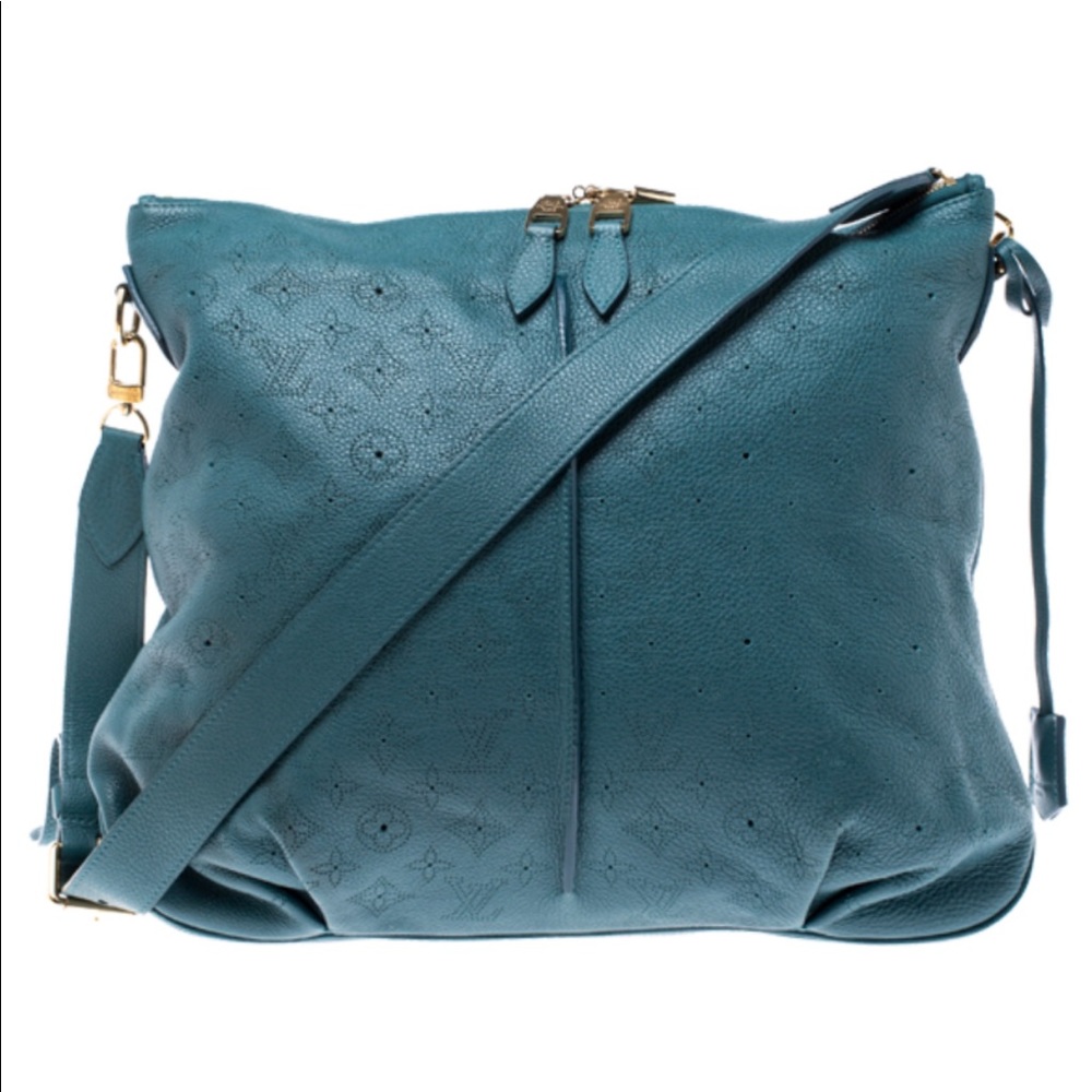 Louis Vuitton Lagon Monogram Mahina Selene MM Bag